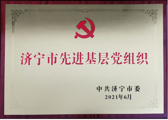 喜报！山东公用热电集团党委荣获“济宁市先进基层党组织”荣誉称号